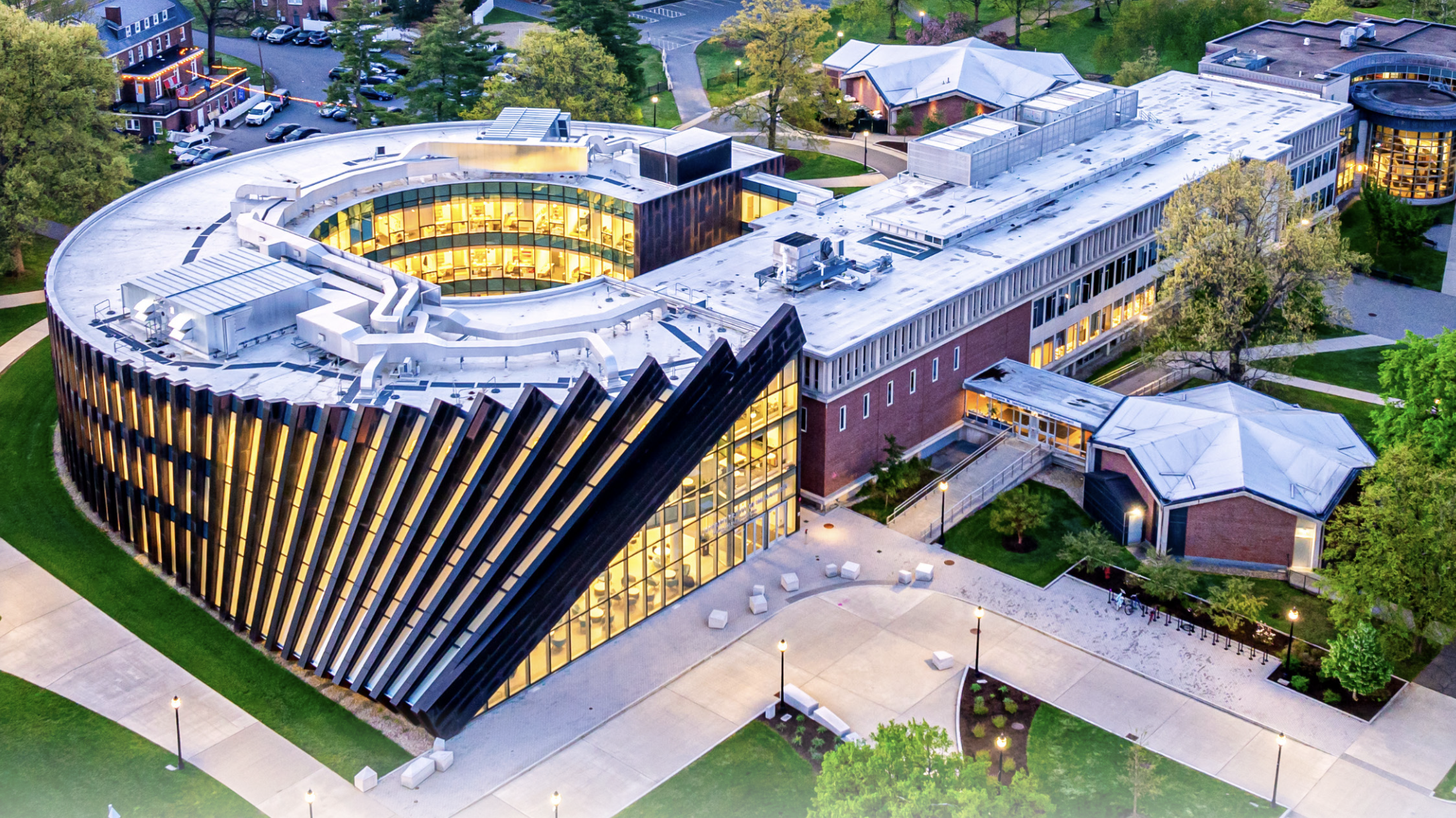 UMass Amherst Isenberg School of Management facade